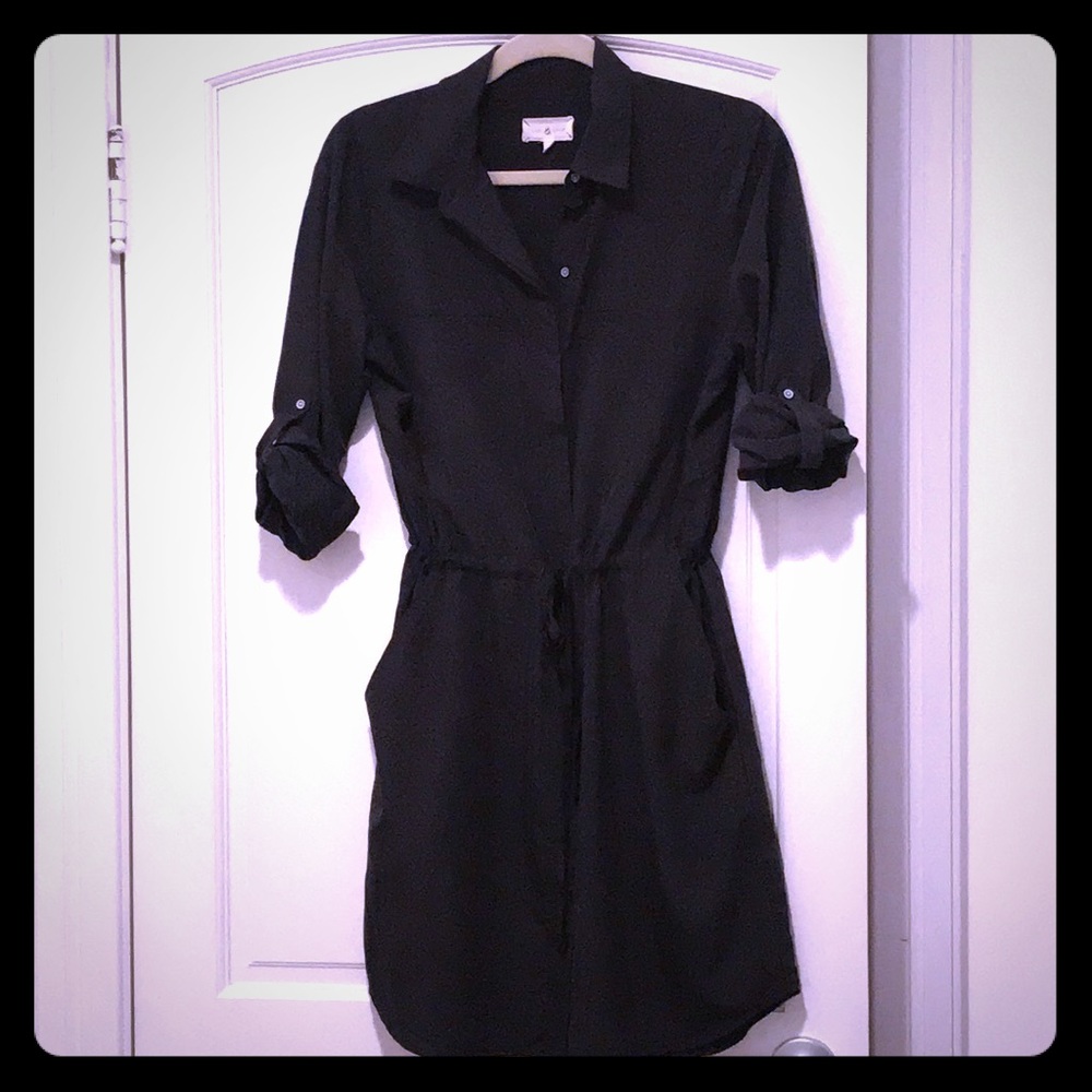 Lou and Grey drawstring shirtdress